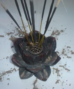 Eastern Enlightenment Lotus Flower Meditation Incense Burner, Zen Buddhist Home Décor 45 71gKqA ZYjL