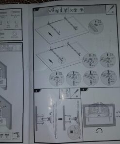 Mount-It! Corner TV Mount | Premium Swivel Full Motion Caddy Corner Wall Bracket for 37-63 inch Flat Panel Screens VESA up to 800x400, 132 lb Capacity, Black 85 71gKqOba3tL