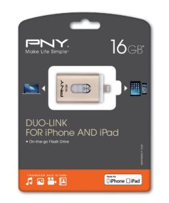 PNY Duo-Link On-The-Go 16GB USB Flash Drive for iPad (P-FDI16GOTGA-GE) 14 71gMEdYPowL