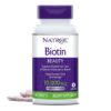 Natrol Biotin Beauty Tablets, Promotes Healthy Hair, Skin and Nails, Helps Support Energy Metabolism, Helps Convert Food Into Energy, Maximum Strength, 10,000mcg, 100 Count (Pack of 1) 100 Count (Pack of 1) 12 71gMNAyaKrL