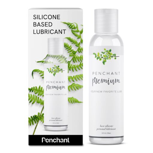 Penchant - Premium Silicone Personal Lubricant for Men, Women & Couples - Unscented, Latex-Safe, Hypoallergenic & Paraben Free 4oz Premium 4oz 4 Fl Oz (Pack of 1)