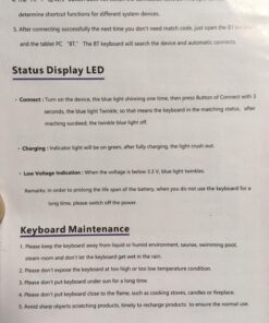 Samsers Foldable Bluetooth Keyboard - Portable Wireless Keyboard with Stand Holder, Rechargeable Full Size Ultra Slim Keyboard Compatible IOS Android Windows Smartphone Tablet and Laptop-Black Black 48 71gMf0W KAL