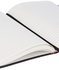 Amazon Basics Classic Notebook, Line Ruled, 240 Pages, Black, Hardcover, 5 x 8.25-Inch 37 71gNr QCH7L