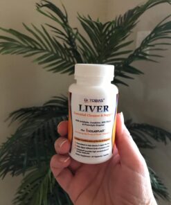 Dr. Tobias Liver 21 Day Cleanse, Herbal Liver Detox Cleanse with Solarplast, Artichoke Extract, Milk Thistle & Dandelion Extract, for Liver Cleanse & Detox, 63 Vegetable Capsules (3 Daily) (63 Count) 63 Count (Pack of 1) 24 71gOe8C5F0L