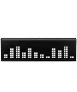LaMetric TIME Wi-Fi Clock for Smart Home - Social Media Counter - Cinema Lightbox - Digital Alarm Clock with Weather - Retro Pixel Art Bluetooth Speaker with 37x8 LED Display 32 71gPpzkCZLL