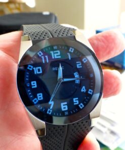 Relic by Fossil Men's ZR11861 Analog Display Analog Quartz Black & Blue 30 71gPyfZkzEL