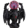 Zeckos Guardians of The Mystic Urn: Twin Dragon Resin Statue with Touch-Activated Plasma Ball - Gothic Decor Accent - Great Bedroom or Dorm Accent - 12 Inches High 7 71gRYtMwLqL