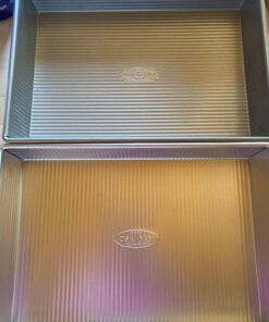USA Pan Bakeware Rectangular Cake Pan, 9 x 13 inch, Nonstick & Quick Release Coating, Made in the USA from Aluminized Steel 52 71gRZxlwdcL 1