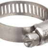 PrePrecision Brand M10S Micro Seal, Miniature All Stainless Worm Gear Hose Clamp, 1/2"-1-1/16" - 33110 (Pack of 10) 1/2 inches 16 71gSJEogVL