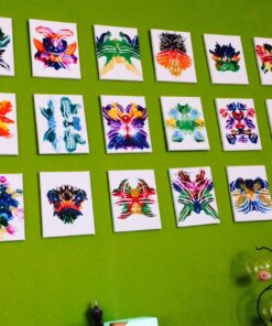 conda 8x10 inch Stretched Canvas for Painting, Pack of 10, 100% Cotton, 5/8 in Profile Blank Stretched Canvas Value Bulk Pack Art White Canvas for Acrylics, Oils Painting 45 71gSpgGSVL