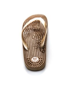 Revs - Lights - Men's and Women's Reflexology Massage Flip Flops 10 Women/9 Men Gold 9 71gTMPYpN5L 2