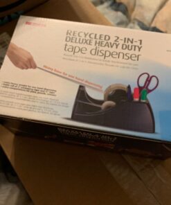 Officemate Heavy Duty Weighted 2-in-1 Tape Dispenser, Recycled,Black (96660) 29 71gUXQ8EoLL