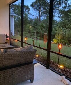 4PCs Solar Torch Lights Outdoor, 43 inch 96 LED, Waterproof Landscape Garden Pathway Light with Vivid Dancing Flickering Flames, with Auto On/Off Dusk to Dawn, for Christmas Lights Decoration 26 71gUbYWjAoL