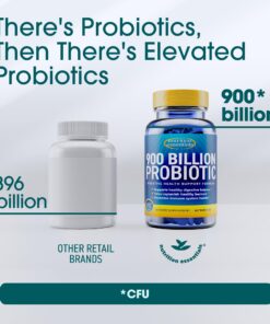 Probiotics for Women and Men - with Natural Lactase Enzyme and Prebiotic Fiber for Digestive Health - 80%+ More Potent Supplement for Gut Health Support - Vegan Raw Probiotic Formula Made in The USA 1 Month Supply 21 71gUjM9oAaL