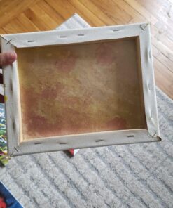 conda 8x10 inch Stretched Canvas for Painting, Pack of 10, 100% Cotton, 5/8 in Profile Blank Stretched Canvas Value Bulk Pack Art White Canvas for Acrylics, Oils Painting 39 71gVNsKiSlL