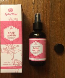 Rose Water Spray for Face by Leven Rose - Pure Natural Moroccan Rosewater Hydrosol Face Spray - Rose Water for Hair 4 oz 50 71gVjEKAmZL