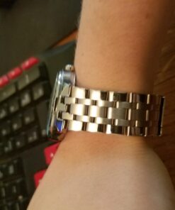 cofuo Mens Stainless Steel Analog Watch, Mens Luxury Wrist Dress Waterproof Watches, Quartz Classic Work Business Casual Watch with Roman Numeral Black 36 71gX5zo4yrL