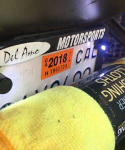 RUPSE 2pcs License Plate Light,12V Waterproof LED Bulb,License Tag Screw Bolt Lamp for Car Motorcycle Truck RV ATV Bike (White) White 37 71gX6zNSdML