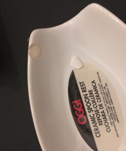 Spooner Ceramic Spoon Rest (5.25" x 3.5") 57 71gXb7eQieL