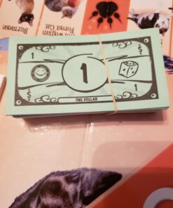 Late for the Sky CAT-opoly Board Game White, Large 46 71gYNcErULL