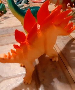 Boley 14 Pk Dinosaur Toys for Kids with Educational Pamphlet - 9" Long Dinosaur Toy Figures for Boys & Girls Ages 3+ 14 Pack + Dino Pamphlet 79 71gYTXLECcL 1