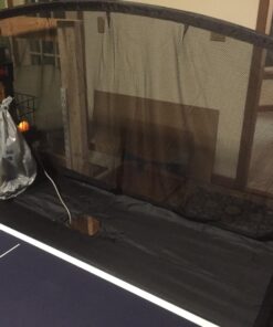 iPong Carbon Fiber Table Tennis Ball Catch Net - Practice Net Attaches to Ping Pong Table for Ball Collection During Table Tennis Robot, Serve or Multi-Ball Training 30 71gYseXXsuL