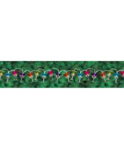 Grasslands Road Multi Color Margarita Glass Patio Light Set, 8-Foot