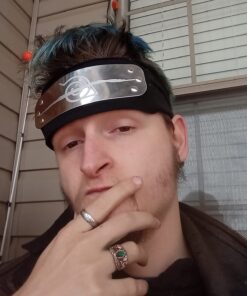 Naruto Anti Leaf Village Headband 1 Count (Pack of 1) 21 71gZ7eUDvL