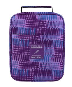 qianshan Pencil Case Holder Slot - Holds 202 Colored Pencils or 136 Gel Pens with Zipper Closure - Large Capacity Pen Organizer for Watercolor Pens or Markers - Perfect for Beginner and Artist Purple purple 202