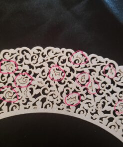 SUYEPER 100pcs Cupcake Wrappers Artistic Bake Cake Paper Cups Little Vine Lace Laser Cut Liner Baking Cup Muffin Case Trays for Wedding Party Birthday Decoration (White) White 32 71gb7ICsStL