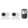 Motorola MBP25-2 Wireless 2.4 GHz Video Baby Monitor with 2.4-Inch Color LCD Screen and Two Cameras