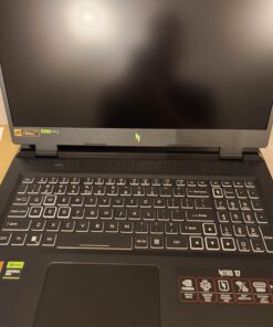 Acer Nitro 17 Gaming Laptop | AMD Ryzen 7 7840HS Octa-Core CPU | NVIDIA GeForce RTX 4060 Laptop GPU | 17.3" QHD 165Hz IPS Display | 1TB Gen 4 SSD | Wi-Fi 6E | RGB Backlit KB | AN17-41-R7G3, Black R7 7840HS / RTX4060 81 71gbMiSMfXL