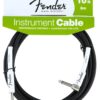 Fender Performance Series Instrument Cables (Straight-Right Angle) for electric guitar, bass guitar, electric mandolin, pro audio 10' Right Angle 25 71gbv0N 6fL