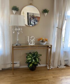 Nearly Natural Triple Golden Dieffenbachia with Wood Vase, Green, 20" x 18" x 22" 49 71gcKQETGQL