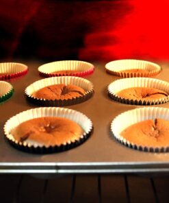 Eoonfirst Silver Foil Metallic Cupcake Case Liners Baking Muffin Paper Cups 198 Pcs Standard 14 71gceGLAZ7L