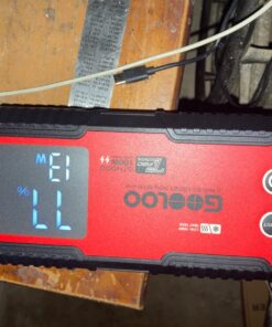 GOOLOO GT4000S Jump Starter 4000 Amp Car Starter 100W Two-Way Fast-Charging Portable Car Battery Charger Booster Pack for 10L Diesel and 12L Gas Engines, SuperSafe Lithium Jump Box for 12V Vehicles Red 101 71gdbqAqMtL