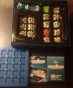 ThinkFun Circuit Maze Electric Current Brain Game and STEM Toy for Boys and Girls Age 8 and Up - Toy of the Year Finalist, Teaches Players about Circuitry through Fun Gameplay 35 71gdgQP1WL
