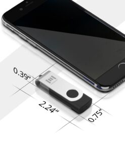 MOSDART 8GB USB 2.0 Flash Drive 5 Pack Swivel Bulk FAT32 Thumb Drives Jump Drive Zip Drive Memory Sticks with Led Indicator,Black/Blue/Red/White/Green (8 GB,5Pack,Multicolor) 1 Count (Pack of 5) Multicolor - 8GB 22 71gdq3pppmL