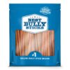 Best Bully Sticks All Natural 6 Inch Thick Bully Sticks for Large Dogs - USA Baked & Packed - 100% Free-Range Grass-Fed Beef - Single-Ingredient Grain & Rawhide Free Dog Chews - 18 Pack 6" (18 Pack) 40 71ge2jpHYXL