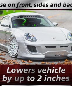 EZ Lip PRO – The Original Universal Fit 2-Inch Lip Spoiler, Car Accessory to Protect and Customize Your Ride Black 29 71ge8UWcGcL