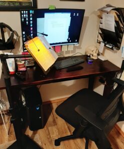 LEVO Hands Free Book Stand for Hard Covers, Paperbacks, CookBooks, TextBooks, Magazines 49 71gefjY PmL