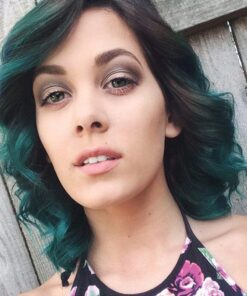 MANIC PANIC Enchanted Forest Green Hair Dye – Classic High Voltage - Semi Permanent Deep Teal Green Hair Color With Blue Undertones - Vegan, PPD & Ammonia Free (4oz) 4 Fl Oz (Pack of 1) 36 71gehIWFSsL