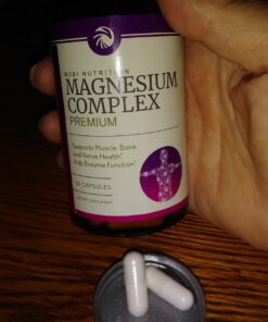 Magnesium Citrate Complex | 500 MG High Absorption Formula Calm, Relaxation & Digestion Support Supplement with Elemental Oxide Gluten-Free, Soy-Free 60 Capsules (2-Month Supply) Citrate 60ct 38 71gekOFMRUL