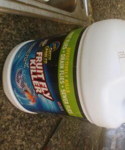 Fruit Fly Goodbye Gel Drain Treatment | Drain Fly Killer | Fruit Fly Killer | Drain Flies Treatment | Fruit Flies Treatment | Drain Fly & Fruit Fly Eliminator (1 Gallon) 42 71geoHC63sL