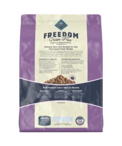 Alternative view of Blue Buffalo Freedom Grain Free Natural Indoor Adult Dry Cat Food, Chicken 11-lb 11 Pound (Pack of 1)