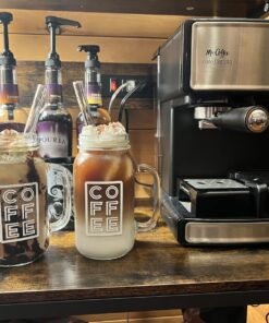 Mr. Coffee Espresso and Cappuccino Machine, Programmable Coffee Maker with Automatic Milk Frother and 15-Bar Pump, Stainless Steel,Silver 53 71ggtJmlJEL