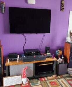 Sanus Super Low Profile MLL11-B1 TV Wall Mount for 37"-80" LED, LCD and Plasma Flat and Curved Screen TVs and Monitors Black 36 71gh1VEbW2L