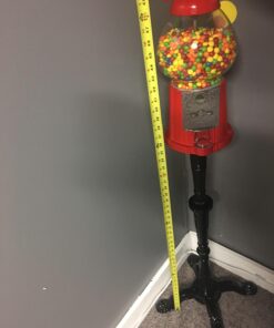 6260 Great Northern 15" Vintage Candy Gumball Machine & Bank with Stand - Everyone Loves Gumballs! Red 53 71gh5FiSrsL