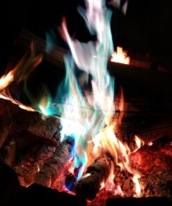 Mystical Fire Flame Colorant Vibrant Long-Lasting Pulsating Flame Color Changer for Indoor or Outdoor Use 0.882 oz Packets 24- Count Box by Mystical Fire 39 71gh9WiBOaL