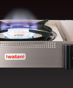 Iwatani 35FW Single-Burner Butane Portable Cooktop Indoor & Outdoor Cooking Stove Medium 32 71ghXVdZwL 1